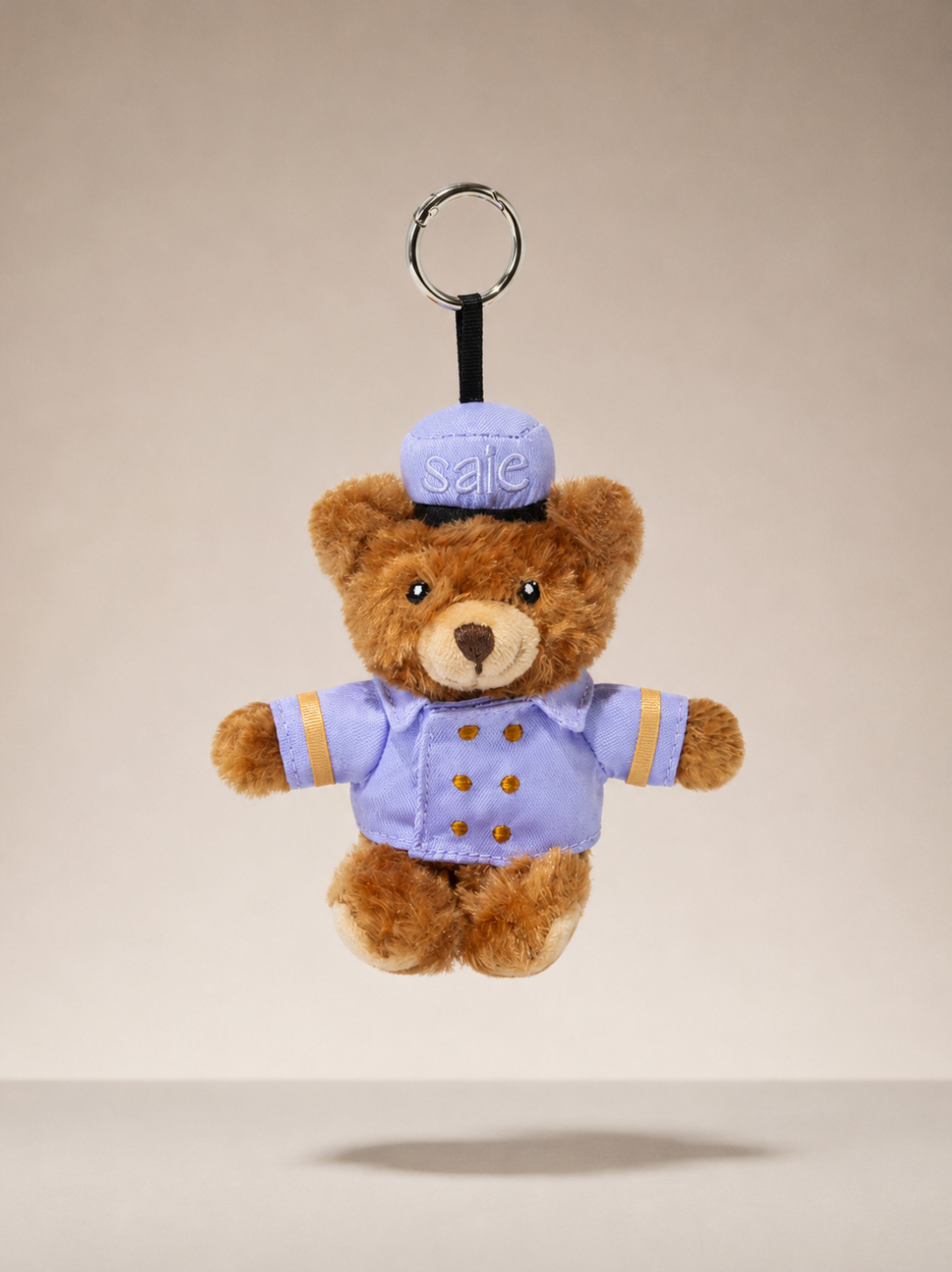 Saie Bellhop Bear Keychain